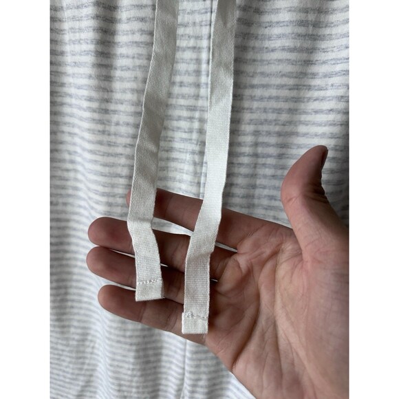 Haven Well Within Pajama Pants Gray Striped Women’s Large Organic Cotton NWT - Picture 4 of 7